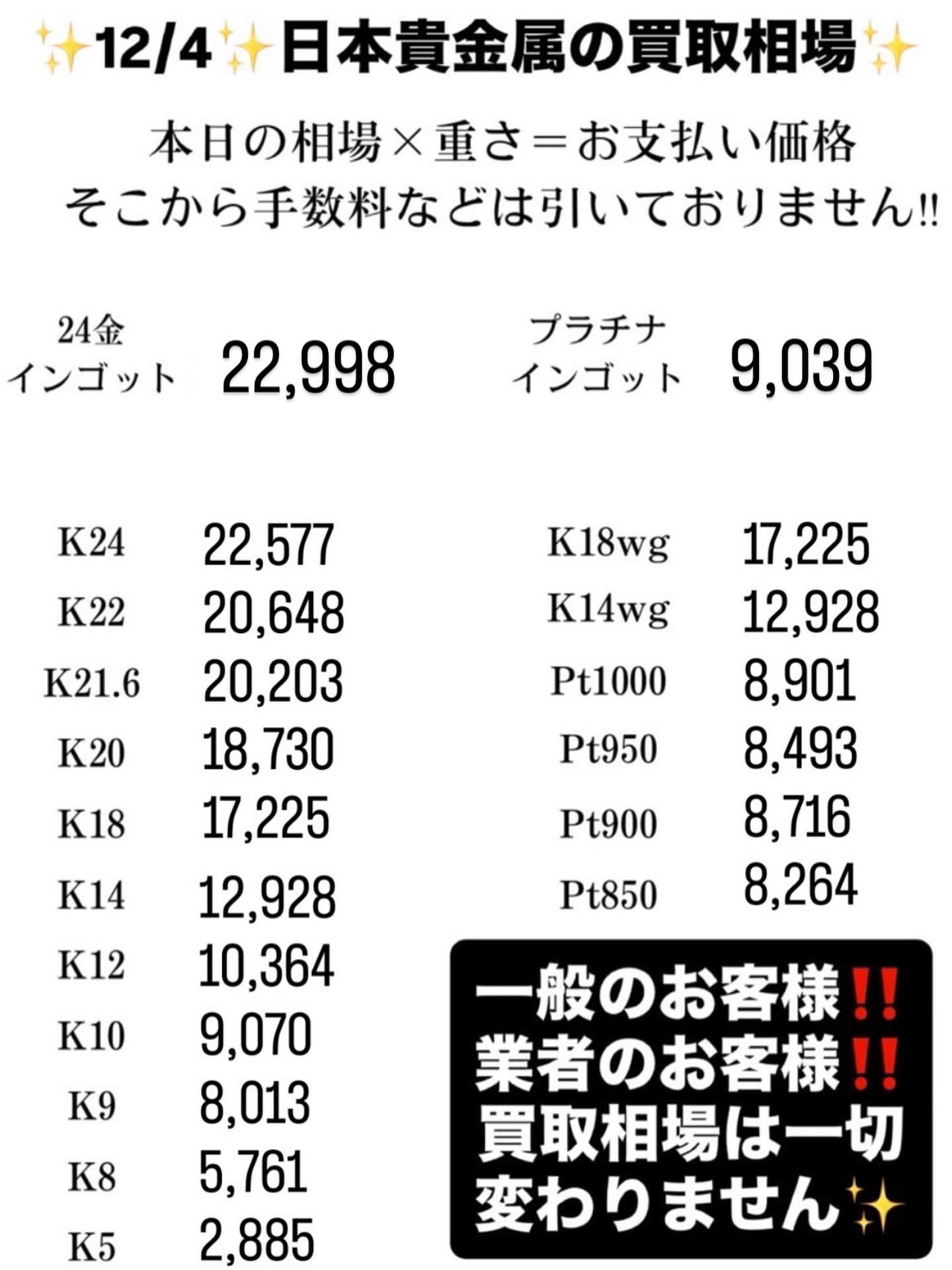 取引垢 ✨日本貴金属✨御徒町店✨ | 【公式】株式会社 日本貴金属｜御徒町